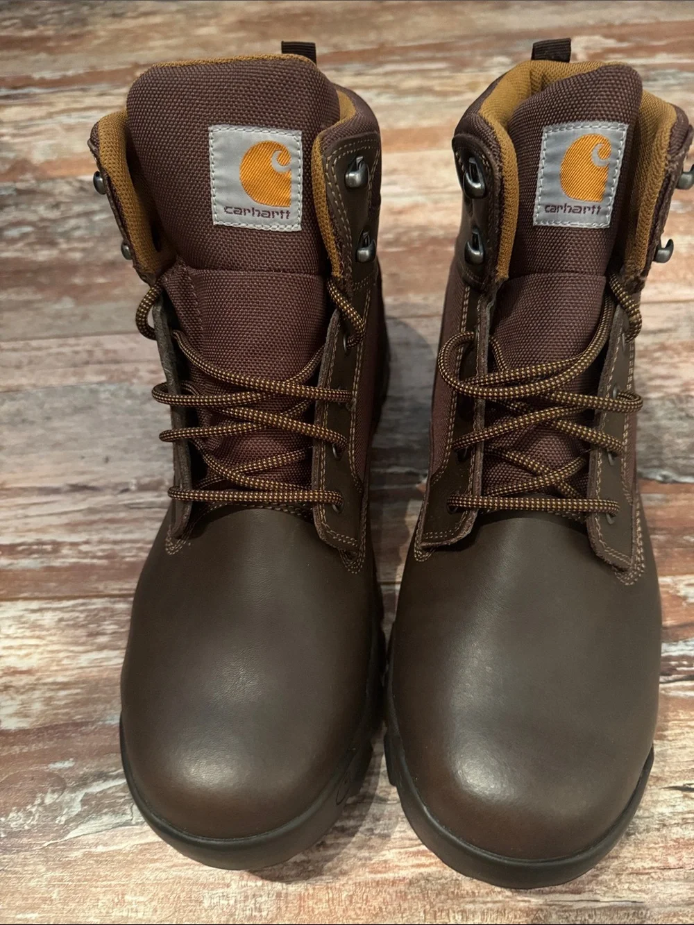 New. Carhartt Dark Brown Men's Work Boots